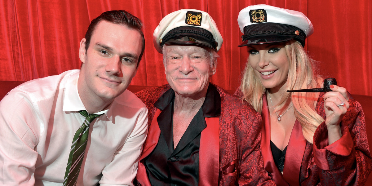 Everything you need to know about Hugh Hefner's 4 children, who could inherit his Playboy empire