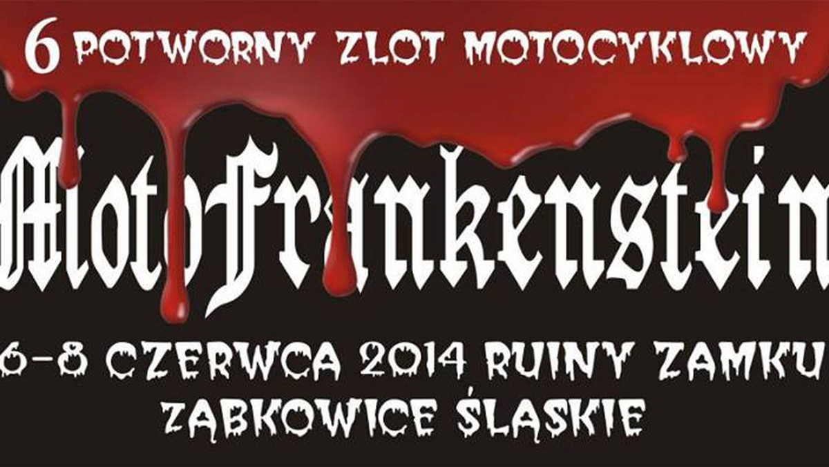 W Ząbkowicach Śląskich po raz szósty odbędzie się Zlot Motocyklowy MotoFrankenstein 2014. Przedstawiamy program koncertów imprezy. 6. Potworny Zlot Motocyklowy MotoFrankenstein 2014 odbędzie się w dniach 6-8 czerwca.