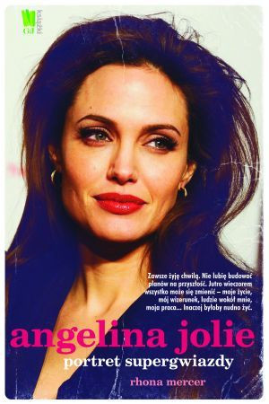 "Angelina Jolie. Portret supergwiazdy" okładka