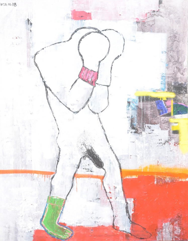 Bob-Nosa Uwagboe, "The boxing" (2018)