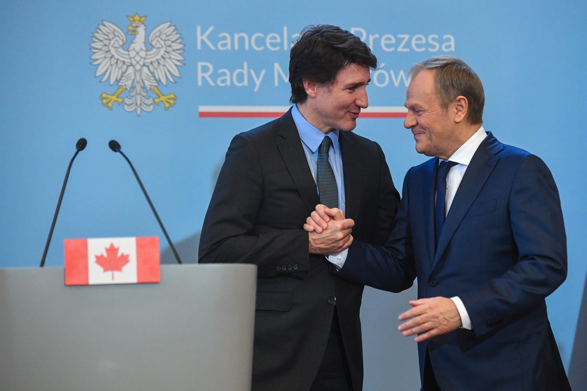 Donald Tusk, Justin Trudeau