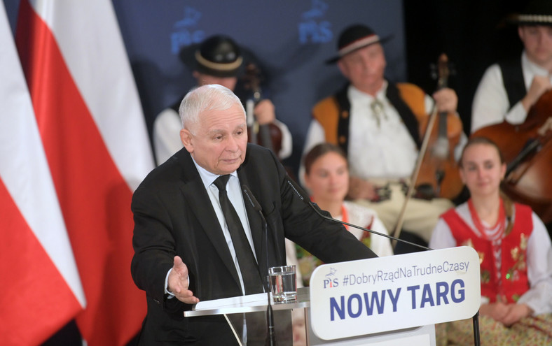 Jarosław Kaczyński w Nowym Targu