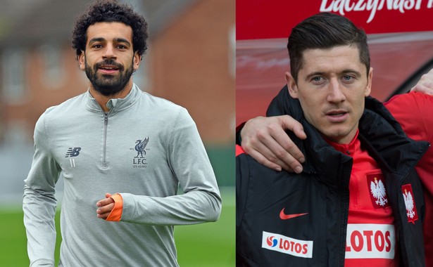 Najlepsi napastnicy na świecie mogli grać w Legii. Salah i Lewandowski teraz warci są fortunę