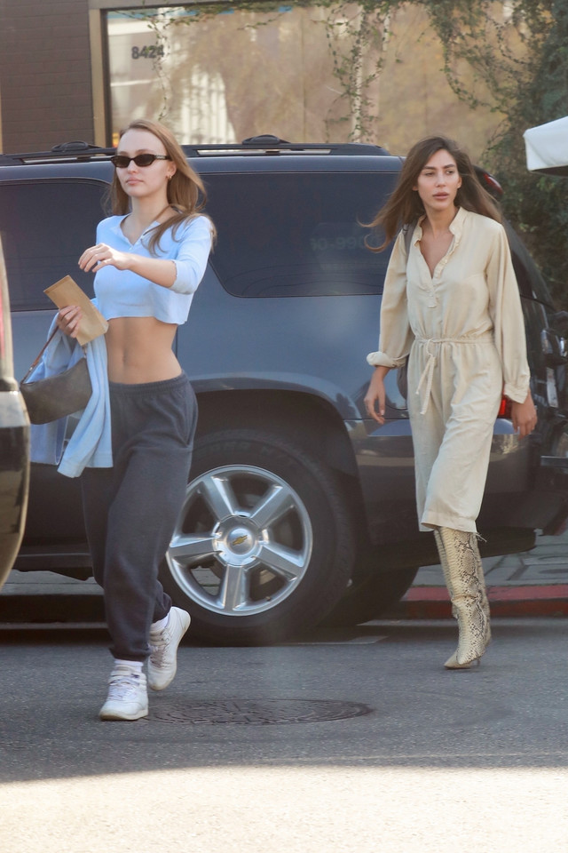 Lily-Rose Depp na ulicy Hollywood
