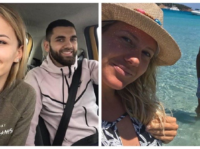 Vanja i Nemanja Ilić sa lepšim polovinama