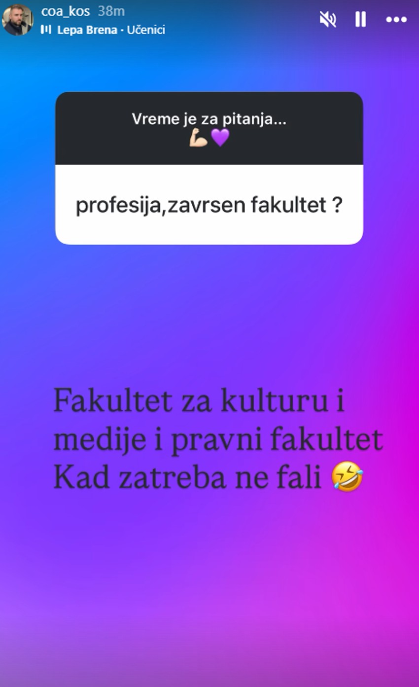 Aca Kos o obrazovanju 