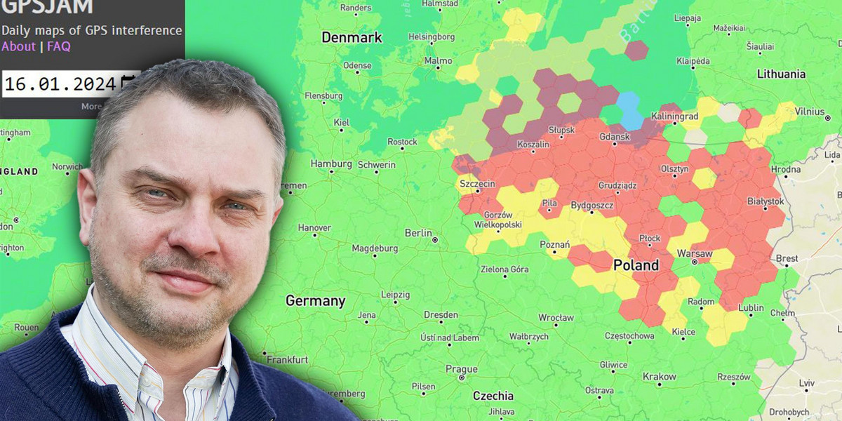 Na terenie połowy Polski doszło do zakłóceń sygnału GPS. Marcin Samsel wyjaśnia, co mogło się stać.