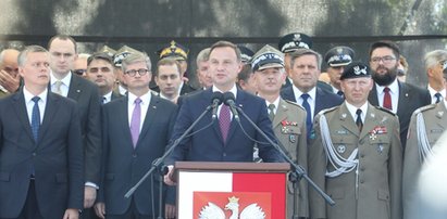 Złodziej ukradł mikrofony prezydenta Dudy