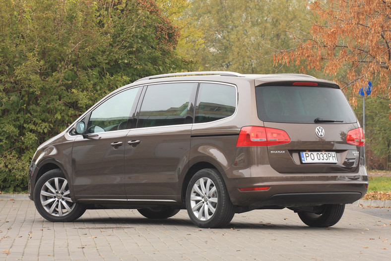 Sharan 2.0 TDI DSG Highline: VW przestał być sknerą