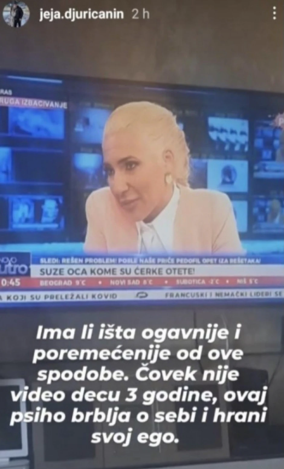Jelena Radanović isprozivala Jovanu Jeremić