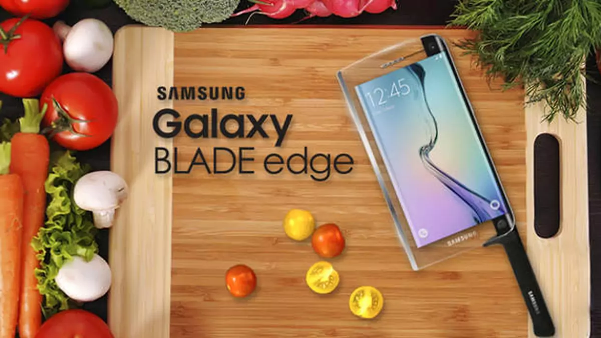 Prima aprilis: Samsung Galaxy Blade Edge. Inteligentny nóż i smartfon w jednym