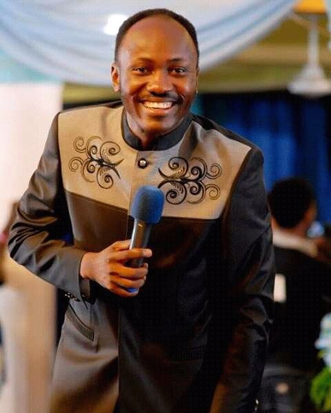 Apostle Johnson Suleman had during a service in his church called out men and women who have become notorious for bleaching their skin [Instagram/ApostleJohnsonSuleman]