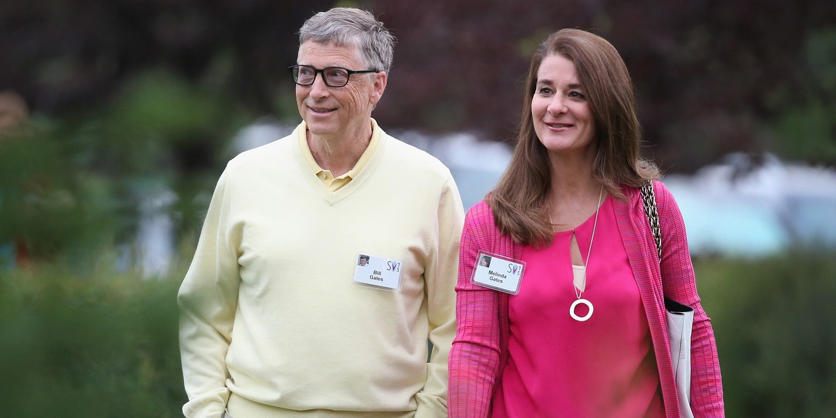 Bill Gates and Melinda Gates