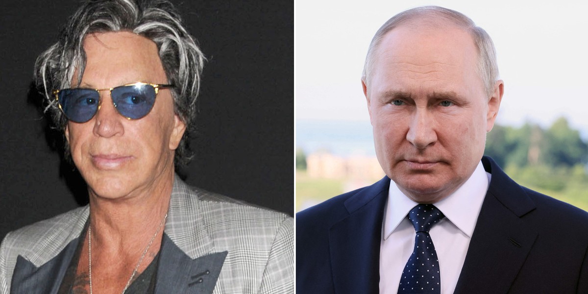 Mickey Rourke o spotkaniu Putinem. Reakcja dyktatora potwierdza plotki? 