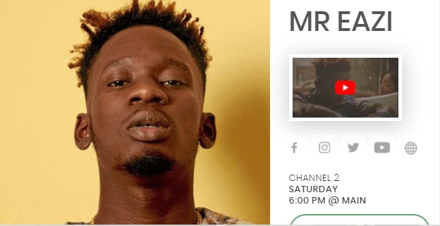 Mr Eazi is performing at this year's coachella (Credit: Youtube/coachella) 