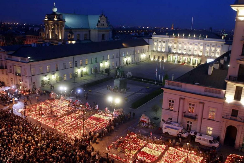 Hotel Bristol Warszawa podczas żałoby narodowej