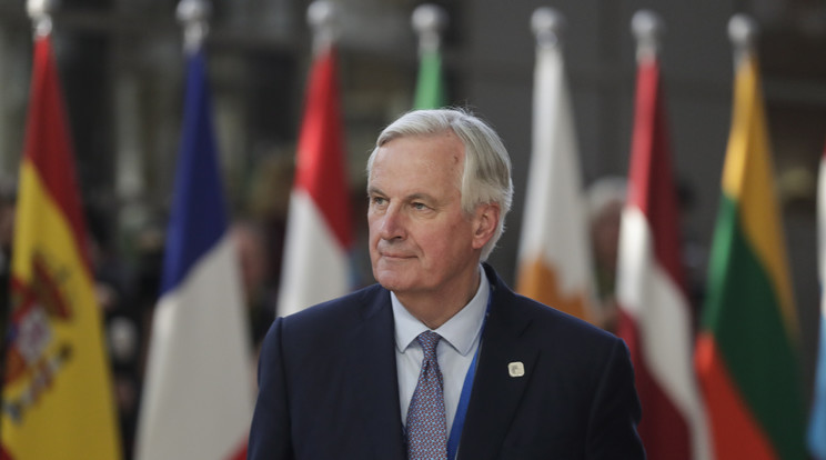 Michel Barnier már nyíltan kampányol /Fotó: MTI - EPA - Stephanie Lecocq