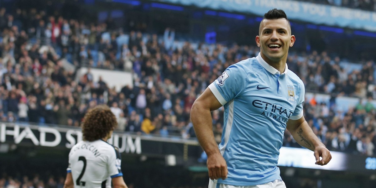 Sergio Aguero, 5 bramek