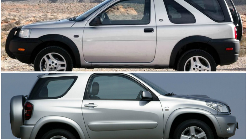 Porównanie Land Rover Freelander I vs Toyota RAV4 II