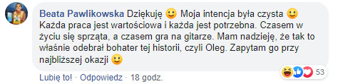 Beata Pawlikowska na Facebooku