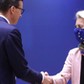 Mateusz Morawiecki i Ursula von der Leyen