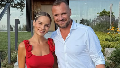 Influencerka a tanečnica Ivana Gáborík s Mariánom Gáboríkom.