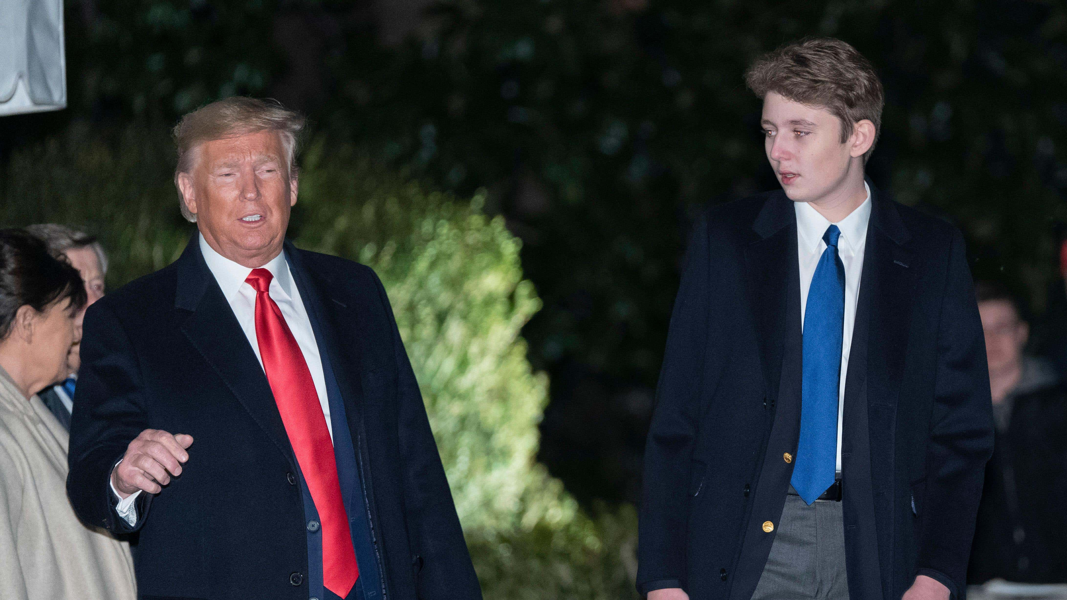 Barron Trump witnesses assault on video call, alerts British police from US