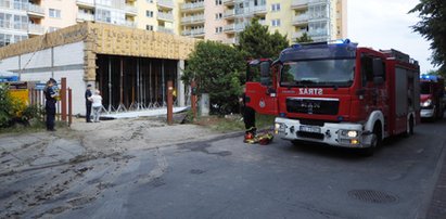 Wypadek na budowie na Retkini w Łodzi. Są ranni