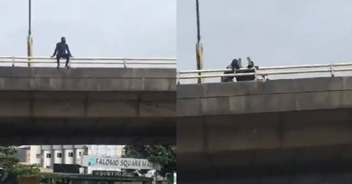 Man rescued from committing suicide on Lagos bridge - Vimarsana News