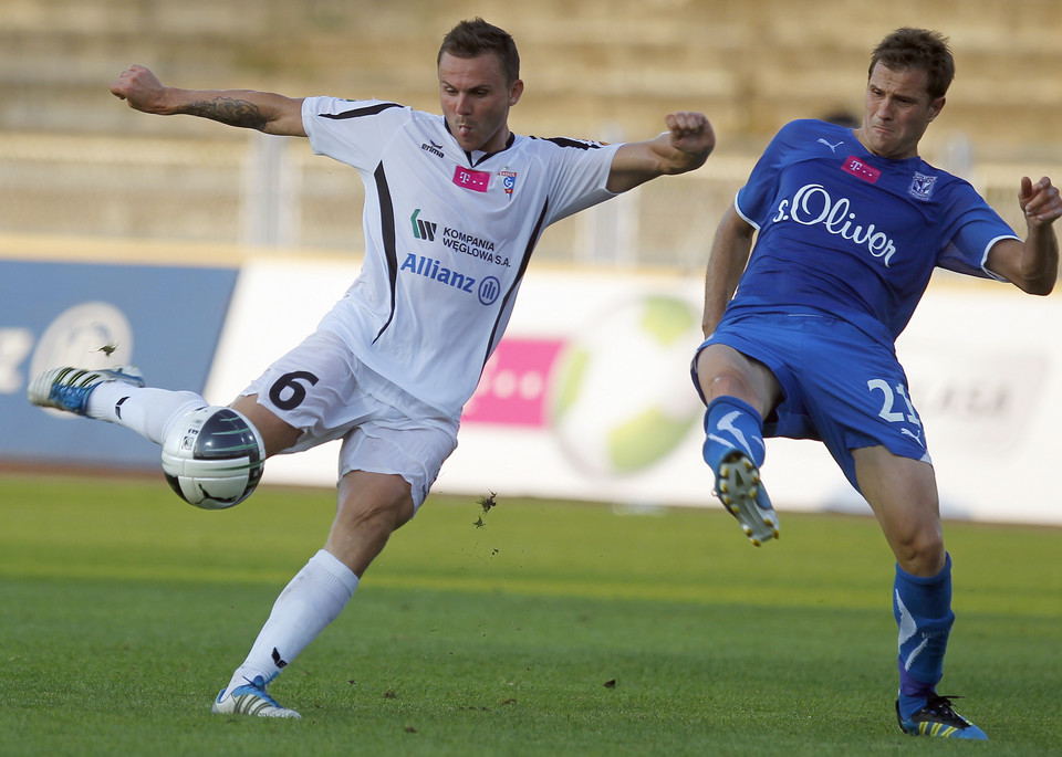 PIŁKA NOŻNA T-MOBILE EKSTRAKLASA GÓRNIK ZABRZE LECH POZNAŃ