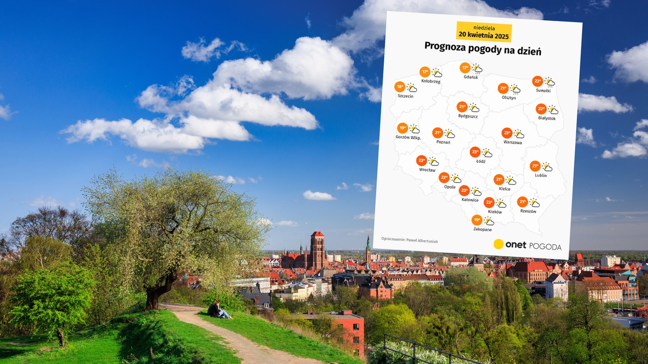Wyjątkowe prognozy. Dziś Polskę zdominuje słońce i ciepło [POGODA]