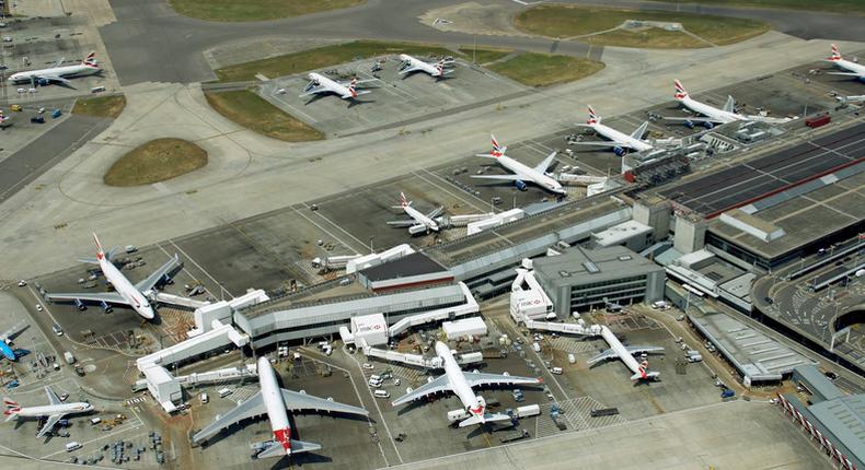 Planes are Heathrow Airport in London (image used for illustrative purpose) [Andrew Holt/Getty]