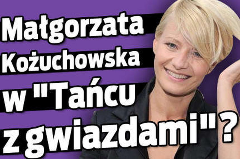 Małgorzata Kożuchowska w "Tańcu z gwiazdami"?