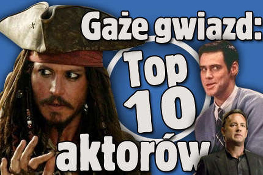 Gaże gwiazd: top 10 aktorów. Zobacz ranking