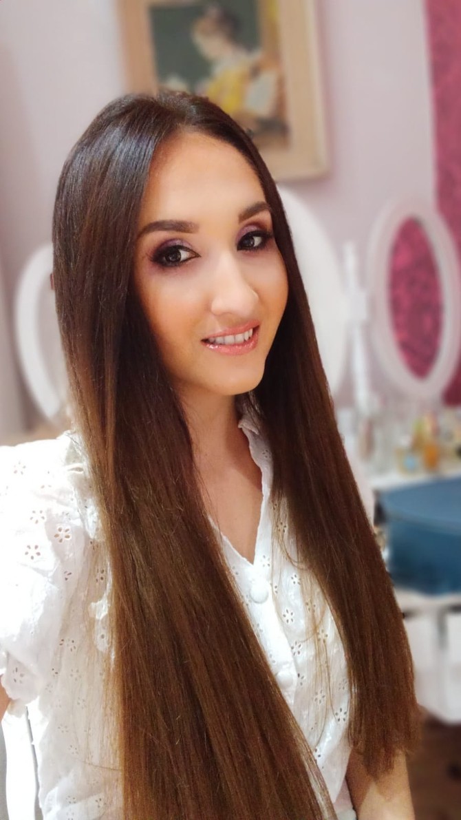 Milena Božić pre nesreće