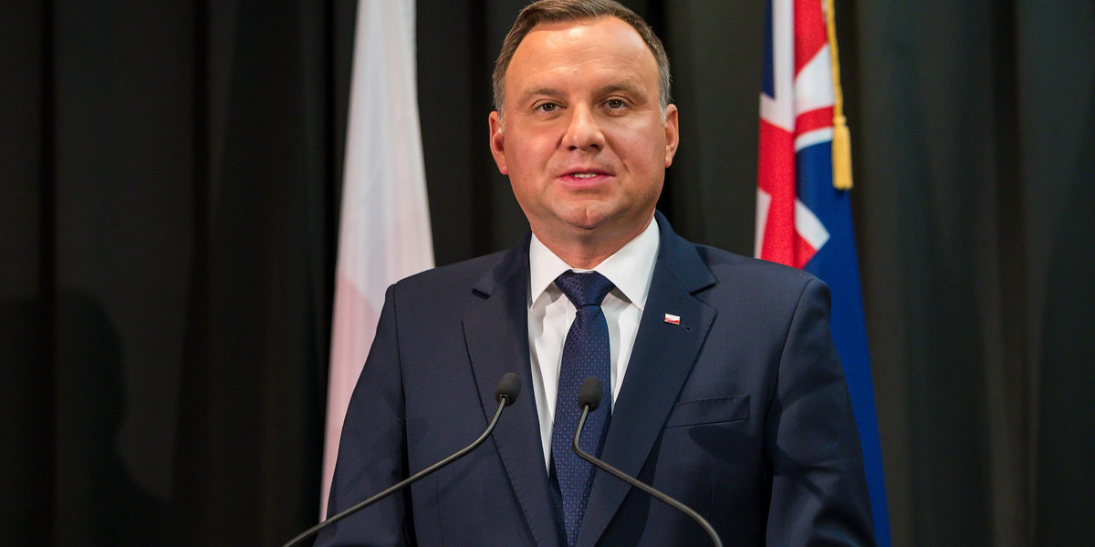 Padło niewygodne pytanie. Duda się go nie spodziewał