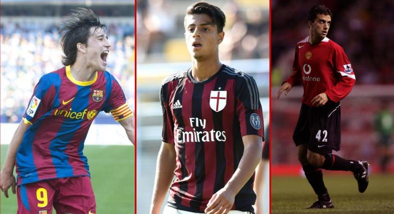 Five youngsters who failed to reach their football potential