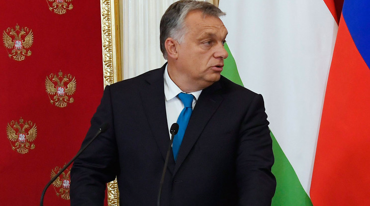 Orbán Viktor Moszkvában / MTI Fotó: Koszticsák Szilárd