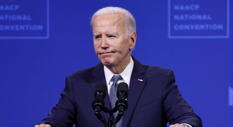 Biden's decision to drop out of the race means the party will have just weeks to coalesce behind a new nominee.Mario Tama/Getty Images