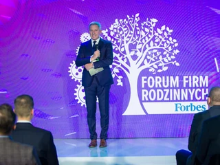 Forum Firm Rodzinnych we Wrocławiu. Imprezę prowadził Paweł Zielewski, redaktor naczelny „Forbesa”