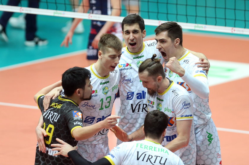 Siatkowka. PlusLiga. Aluron Virtu Warta Zawiercie - ZAKSA Kedzierzyn-Kozle. 17.04.2019