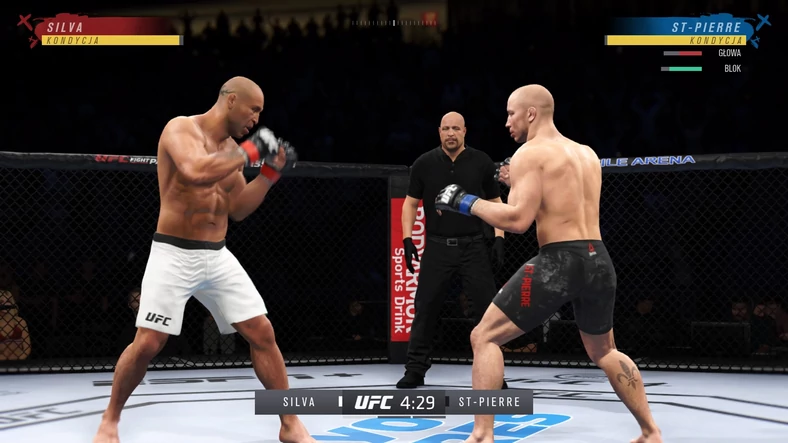 EA Sports UFC 4 - screenshot z wersji na PlayStation 4