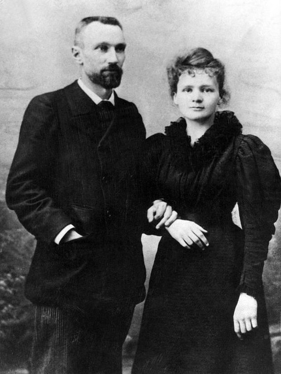 Pierre Curie i Maria Skłodowska-Curie