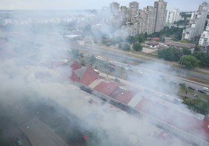 Ogroman požar u tržnom centru na Novom Beogradu