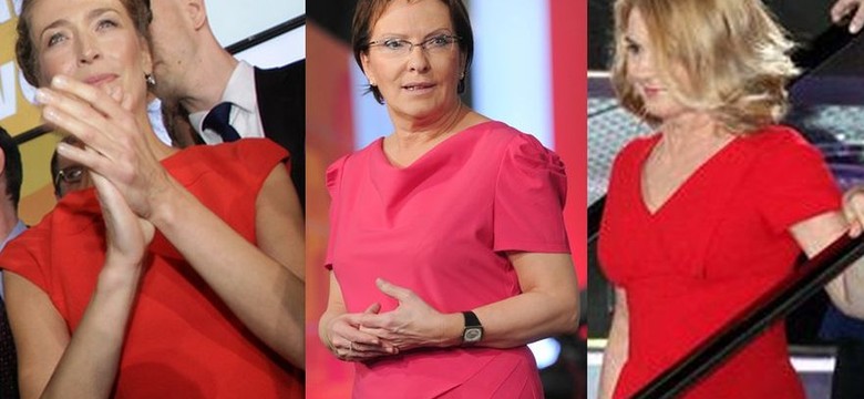 Ladies in red: wyborcze kreacje w czerwieni