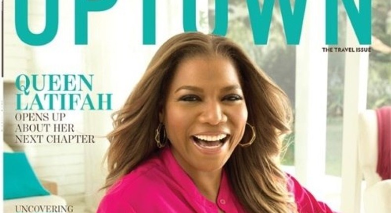 Queen Latifah covers Uptown Magazine April/May 2015 edition