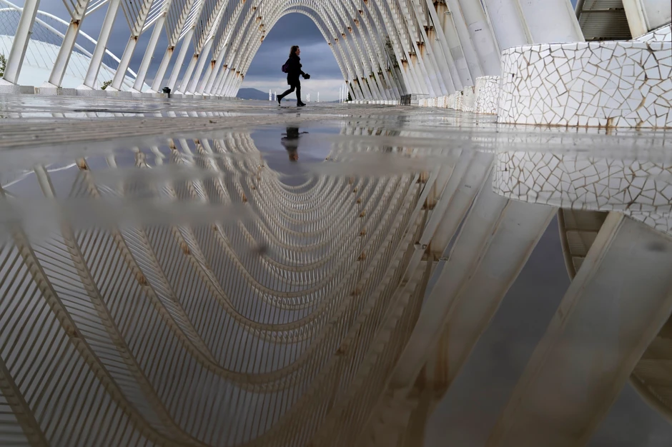 Poplavljen olimpijski kompleks u Atini