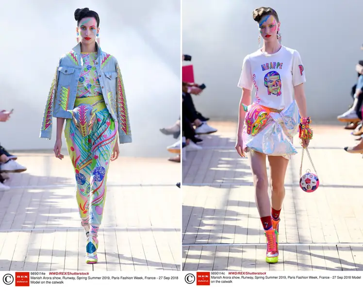 PSG x Manish Arora na Paris Fashion Week