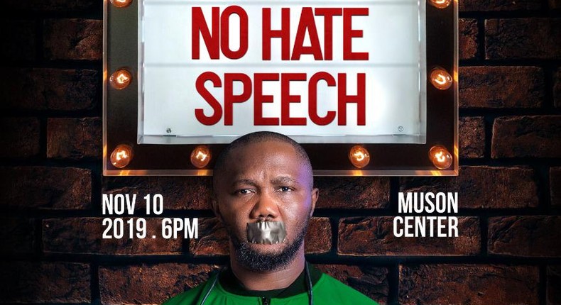 Ace comedian, Omini, presents maiden show No Hate Speech