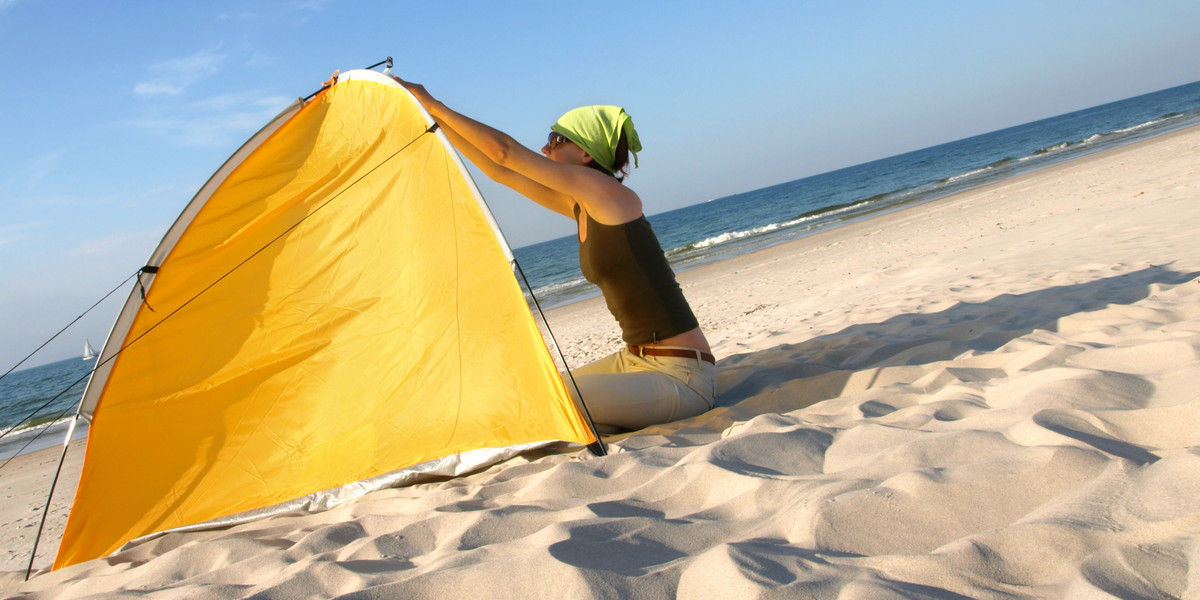 Namioty plażowe i turystyczne od 53,99 zł